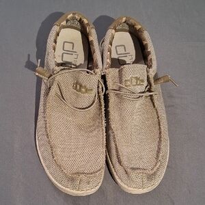 Hey Dude Wally Loafers in Tan